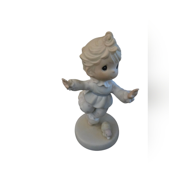 Precious Moments Porcelain Figurines Lot Of 5 1983-1989 - Picture 2 of 16